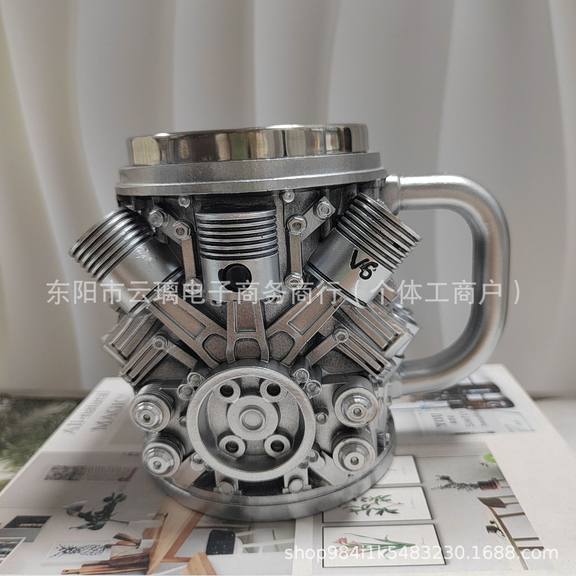 Nuevos productos de taza transfronteriza, estaciones independientes, nuevos productos de resina de barra irlandesa con forro interno, adornos de taza