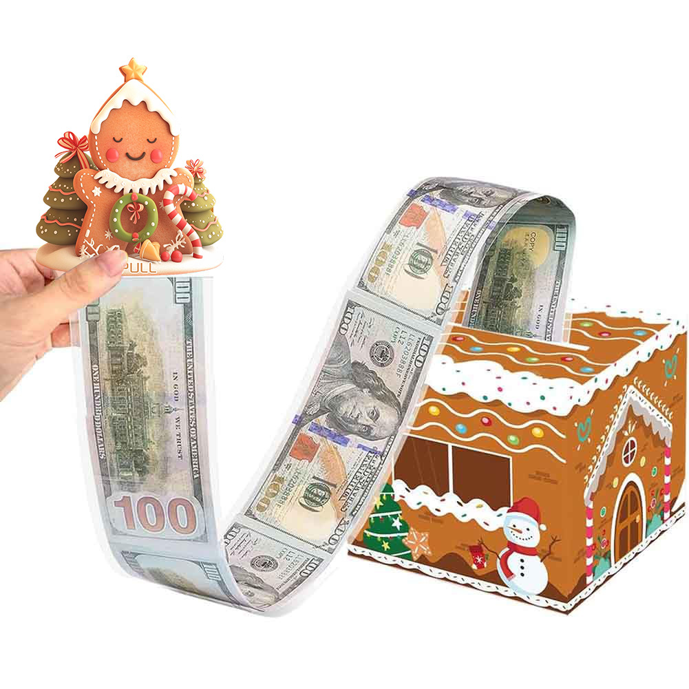 인기 폭발! 산타클로스 돈 뽑기 상자 10개입