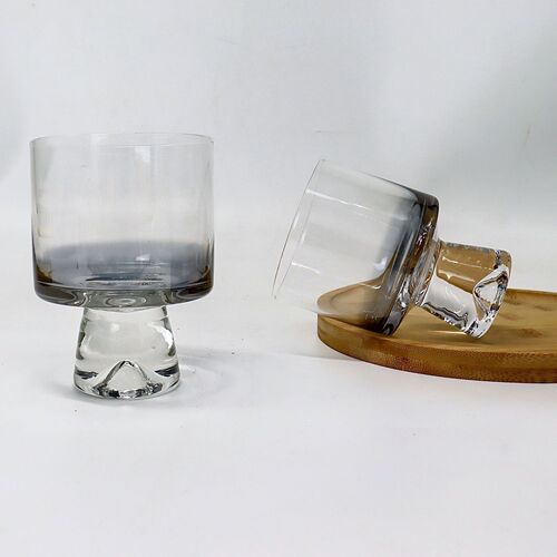 Model room decorative wine set gradient rose gold gray cold kettle home set glass decanter