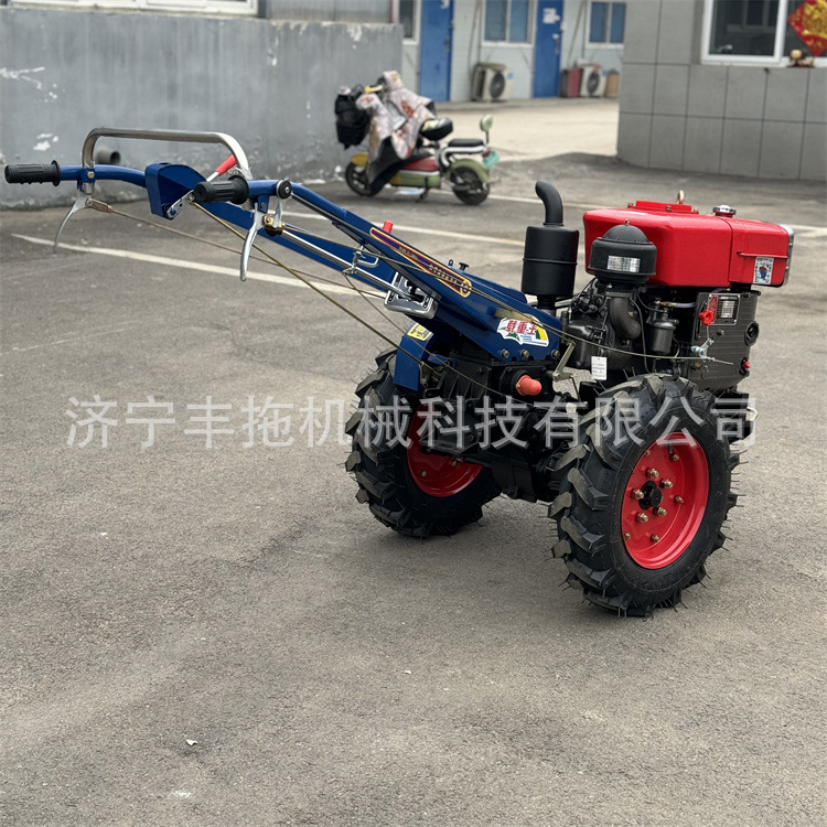 Tractor manual diesel pequeño tipo 101 8 - 13 hp arado rotativo de agua y sequía tractor de siembra