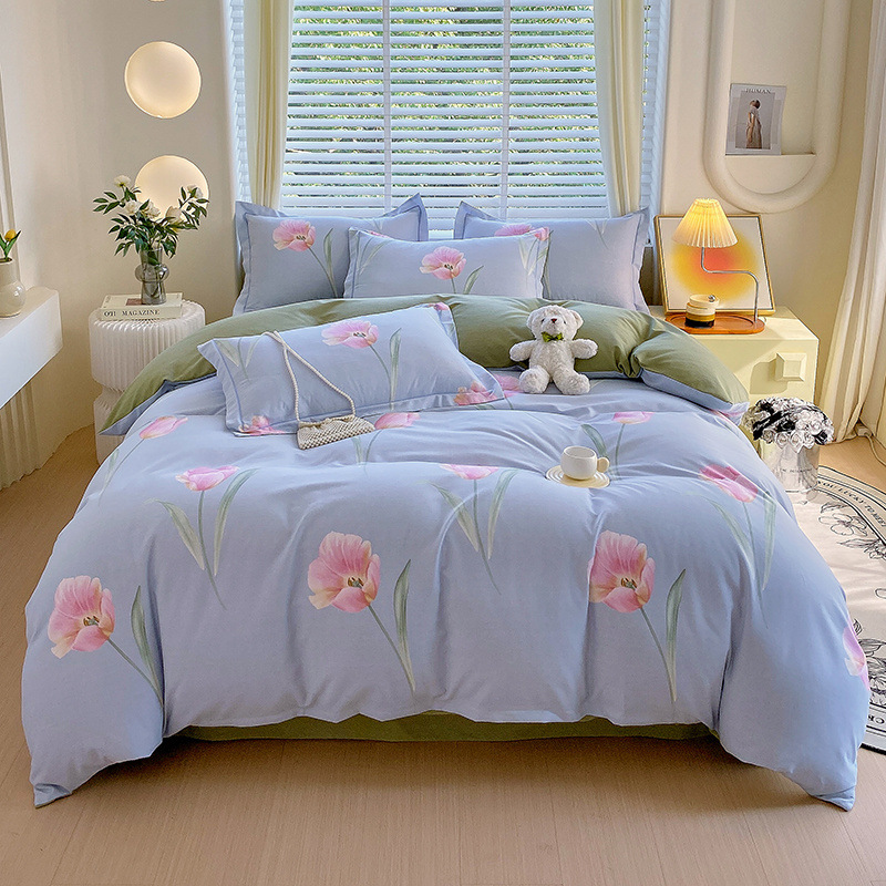 Sweet Dream Time 블루 [두꺼운 고급 순면 100%]