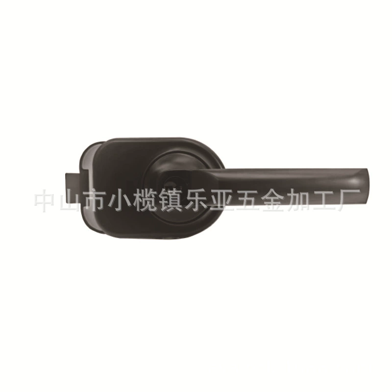 Black glass lock