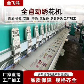 多功能各型号绣花机电脑绣花机全自动多功能大型商用平绣机
