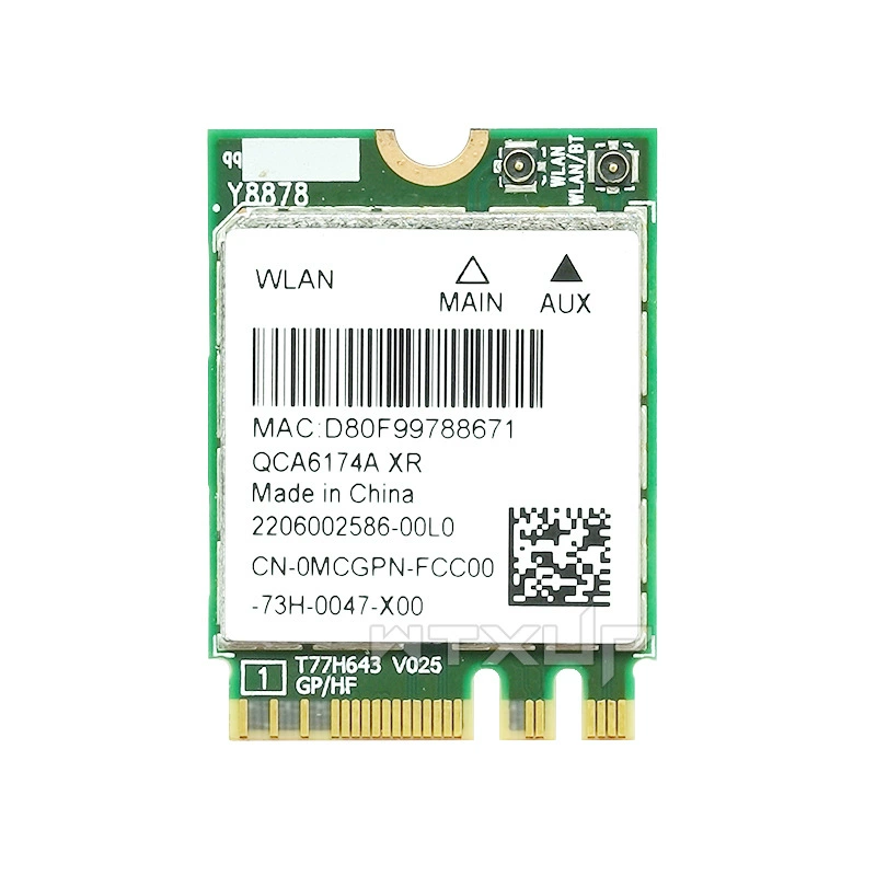 Qualcomm QCA6174 5G двойной диапазон гигабитный 802.11ac wifi5 встроенная беспроводная сетевая карта M2 Bluetooth 4.1