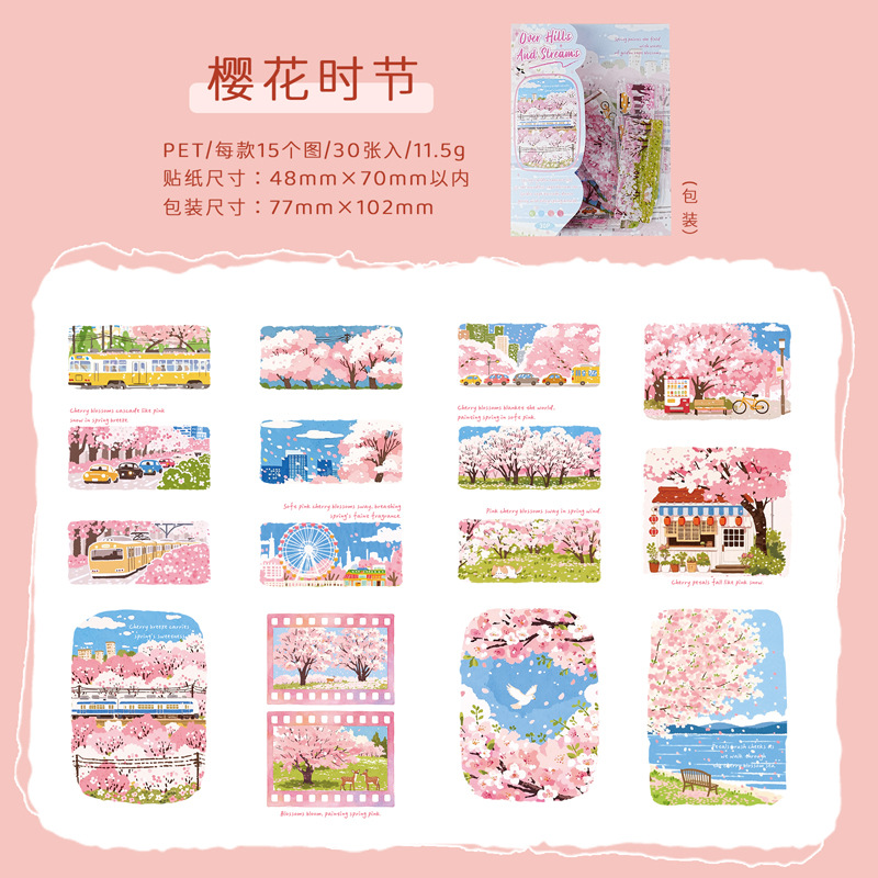 Cherry blossom season