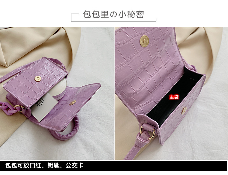 Korean Fashion Mini Casual Messenger Shoulder Bag display picture 19