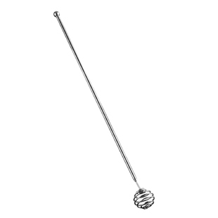 Β304 Stainless Steel Stirring Stick Honey Spoon Stirring Stick Long Handle Milk Powder Mixer Large Barrel Food Grade Bar Spoon