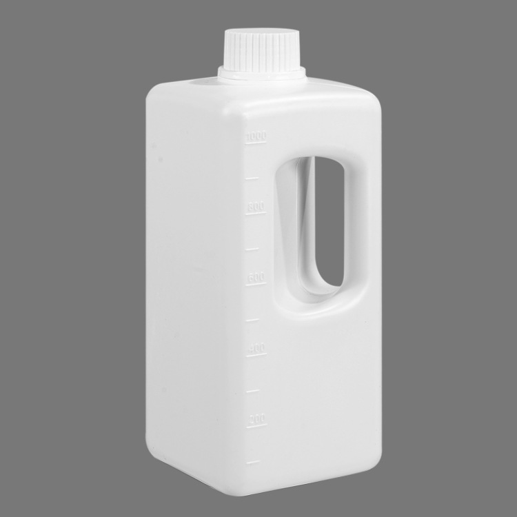 供应1L四方有耳塑料瓶 1000ml塑料瓶 方瓶 C-003