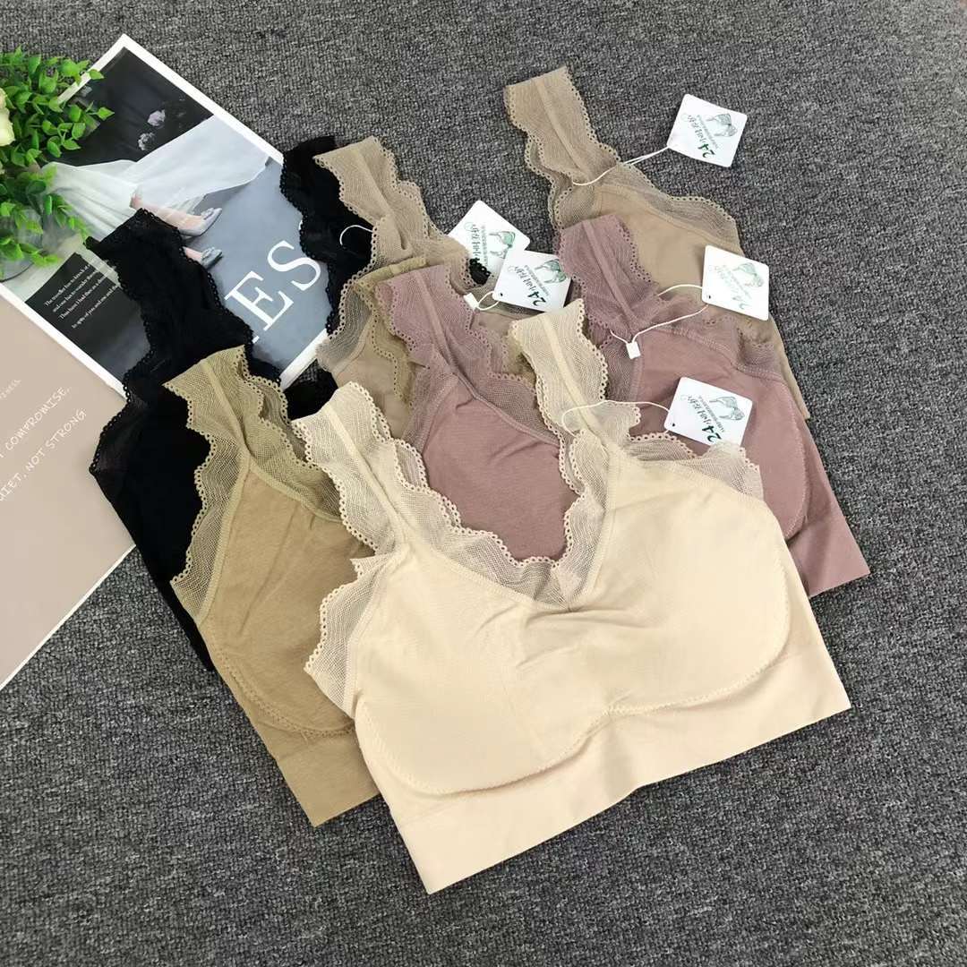Nueva inconsútil alto elástico belleza de alta calidad las mujeres chaleco inalámbrico yoga sujetador ropa interior deportiva al por mayor