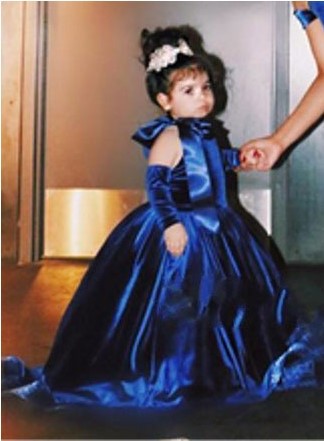 El Comercio exterior europeo y americano Amazon AliExpress desea terciopelo flor vestido de los niños vestido de un año de edad vestido de princesa de cumpleaños coreano