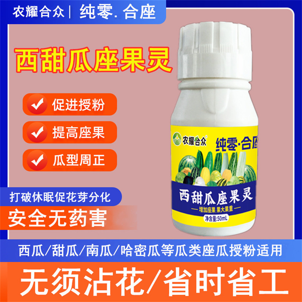 Phân bón đặc biệt cho việc thụ phấn và định quả dưa, chất định quả dưa, chất thụ phấn bí ngô.
