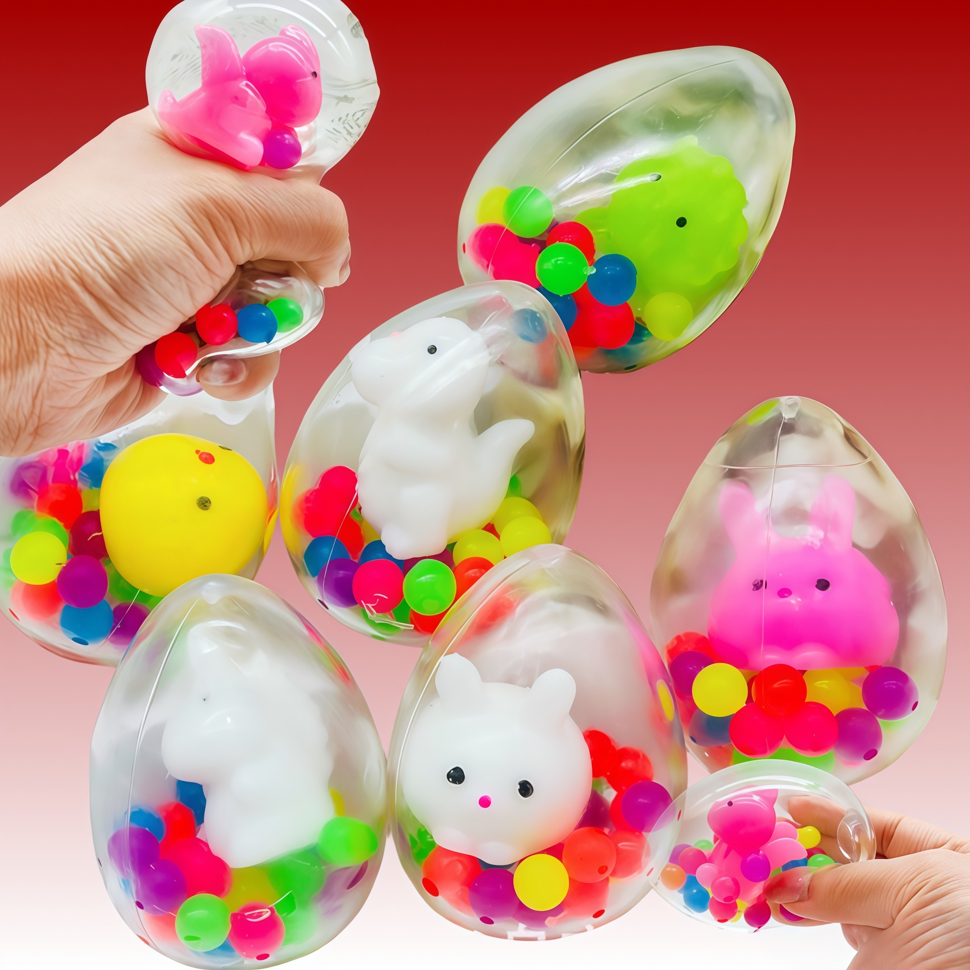 동물 구슬 계란