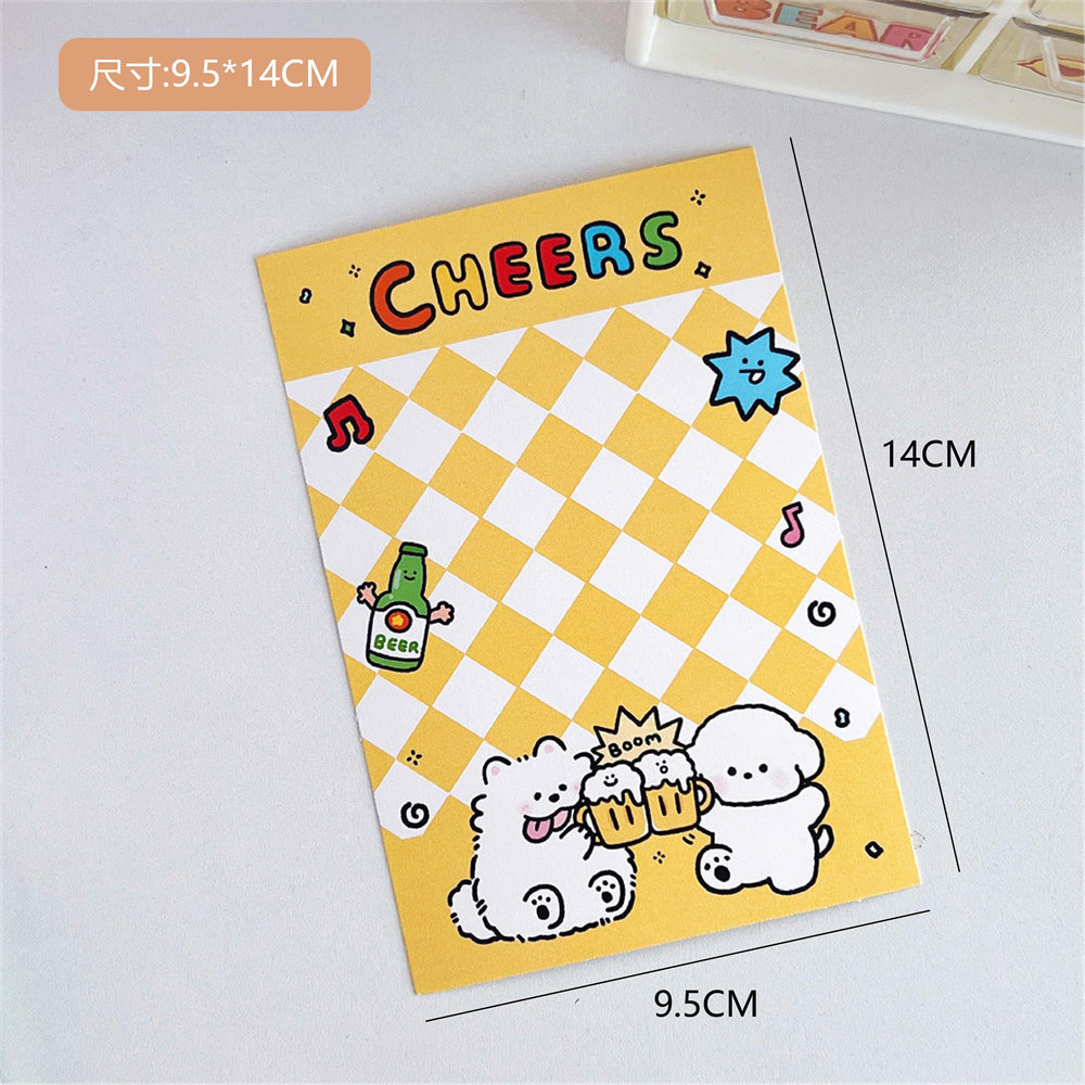 Tengyi marca conjunta original Lele Bean tarjeta de embalaje cabeza de tarjeta espalda niña tarjeta pequeña tarjeta decoración tarjeta inferior accesorios al por mayor