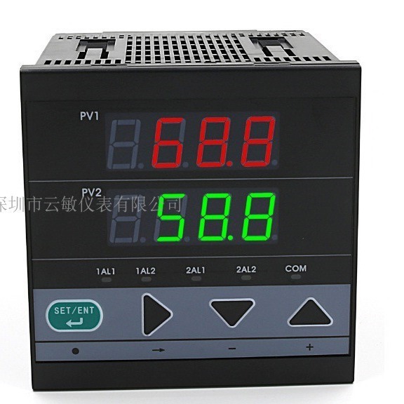 XMS6100双回路 双变送智能数显控制仪9696双回路