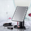 Desktop led Cosmetic mirror rotate intelligence touch Induction Mirror dormitory bedroom Cosmetic mirror Beauty Mirror