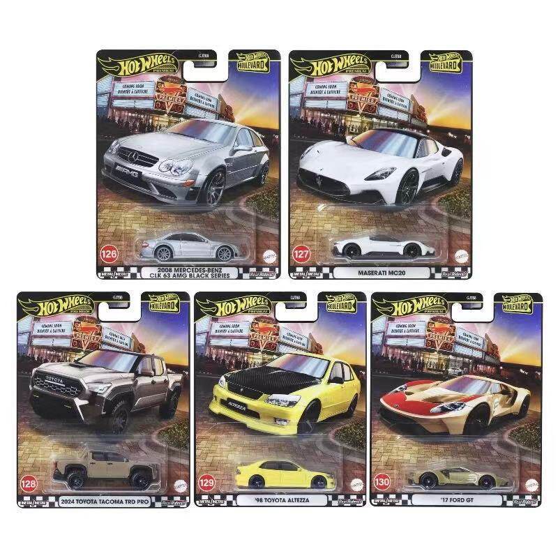 Hot Wheels Garden Avenue 26 Mercedes-AMG Maserati Toyota Ford GT Alloy Car Model Hot Wheels Garden Avenue 26 Mercedes-AMG Maserati Toyota Ford GT Alloy Car Model