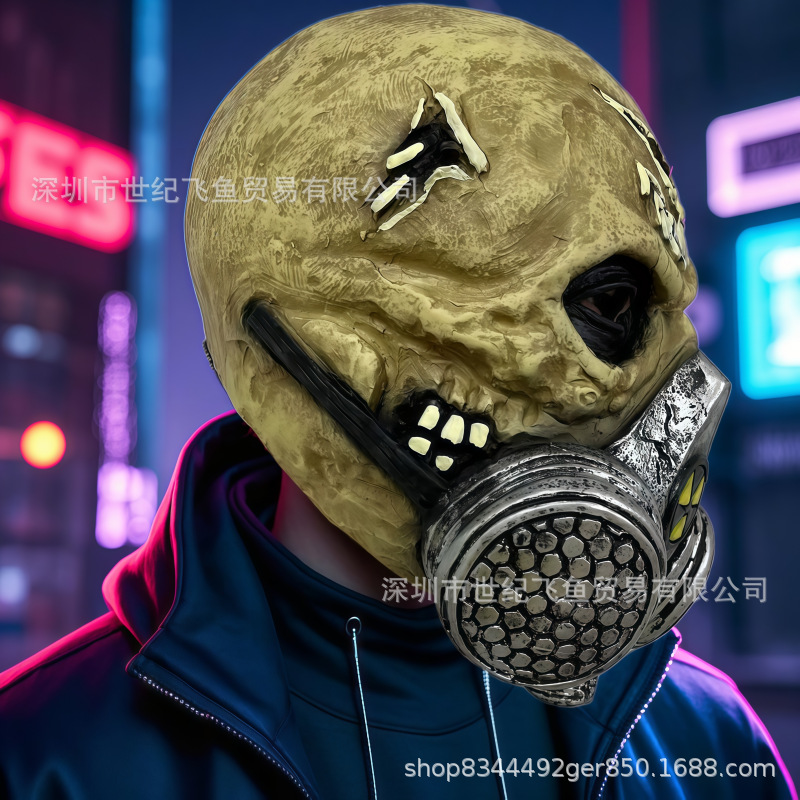 Halloween Fallout 3 máscara de terror CS máscara de protección Resident Evil cosplay peripheral accesorios de vestuario