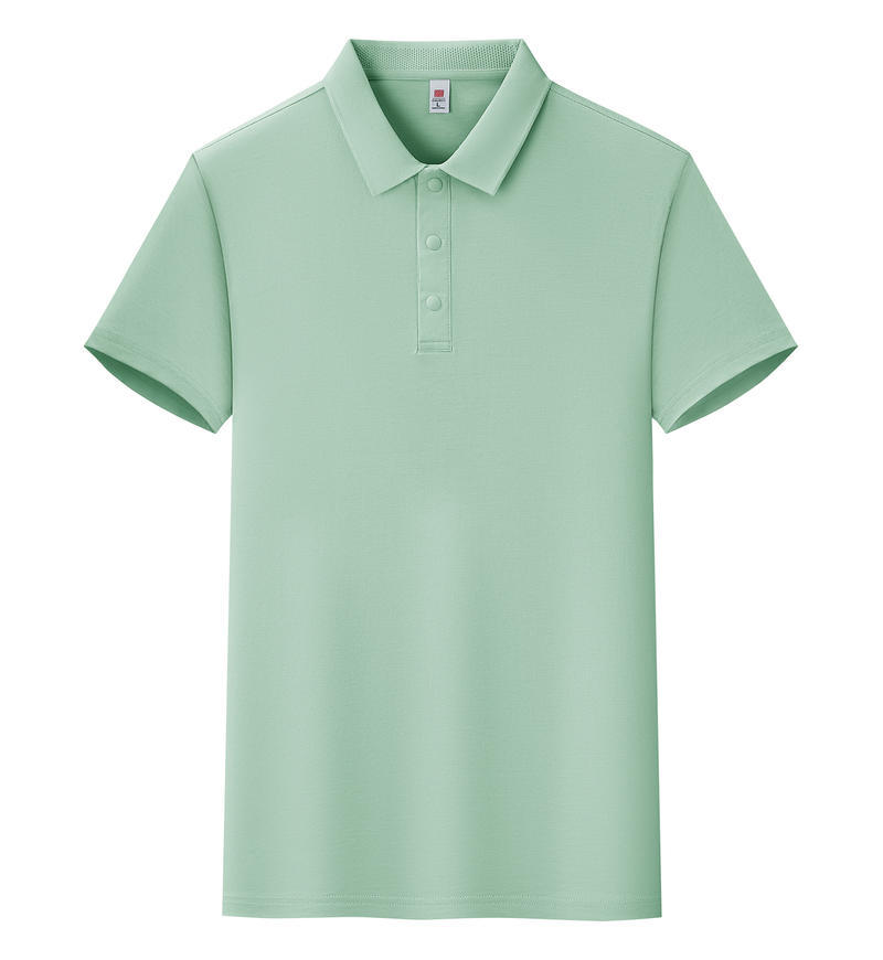 Camisas de polo de tamaño grande personalizadas impresión de logotipo transfronterizo de verano de hielo ropa de trabajo equipo de trabajo camiseta de manga corta personalizada