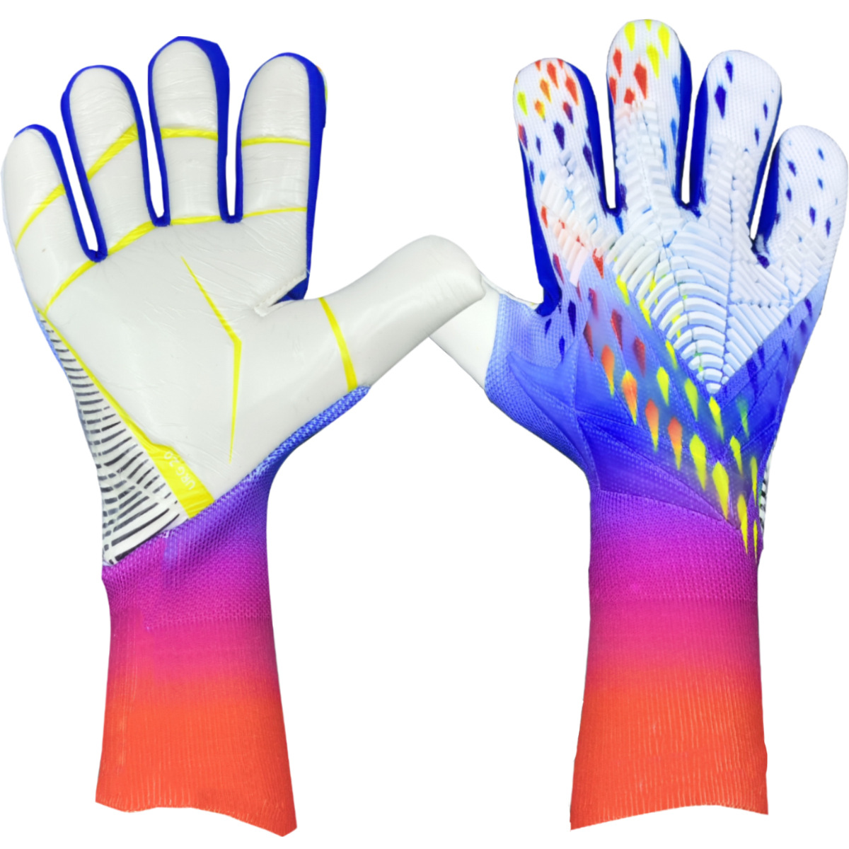 Football Gloves New Falcon Professional Goalkeeper Full Latex Football Gloves Goalkeeper Training Thickened
