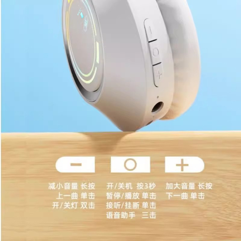 ヘッドフォンヘッド式無線bluetooth重低音音楽はvivo華為OPPOリンゴ共通に適している|undefined