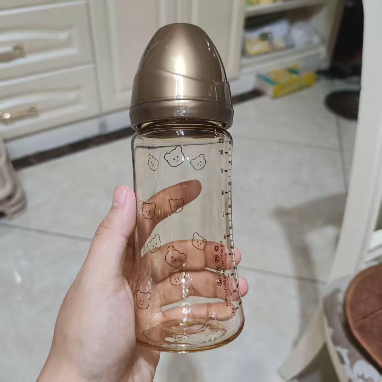 水杯奶瓶婴儿防胀气宽口径奶嘴超柔软初生儿奶瓶可爱06个月
