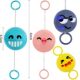 Creative Luminous Toy Pull Whistle Flying Ball Hot Selling Stall Stall Stall Supply Boy Children's Small Toy Kindergarten Gift
