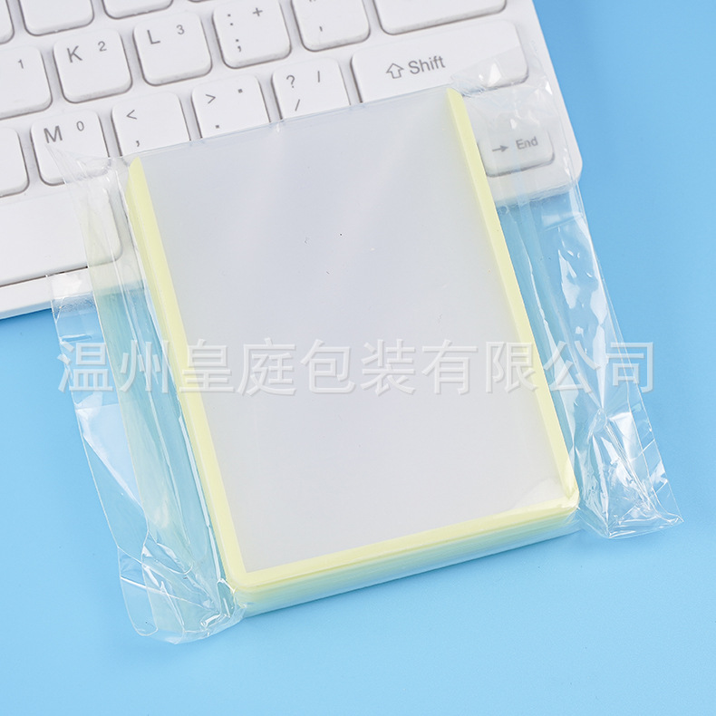 Royal Court venta al por mayor titular de la tarjeta 35PT tarjeta pequeña tarjeta dura cubierta de la tarjeta B8 transparente PVC tarjeta Goo tarjeta lateral integrada tarjeta cubierta de la tarjeta película de plástico