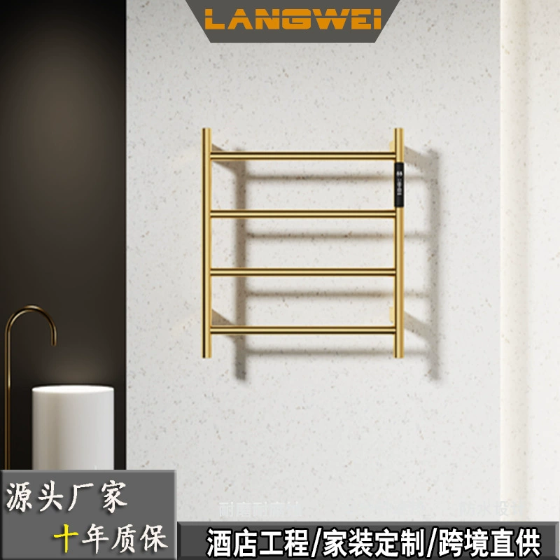 Электрическая подогревающая вешалка для полотенец для ванной комнаты из нержавеющей стали