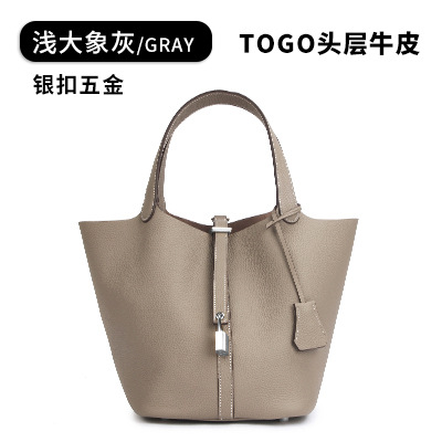 윈드 브레이커 그레이 라이트 그레이 실버 버클