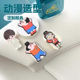 ip动漫造型行李牌定制软胶工作牌订做硅胶公交车刷卡牌登机牌吊牌