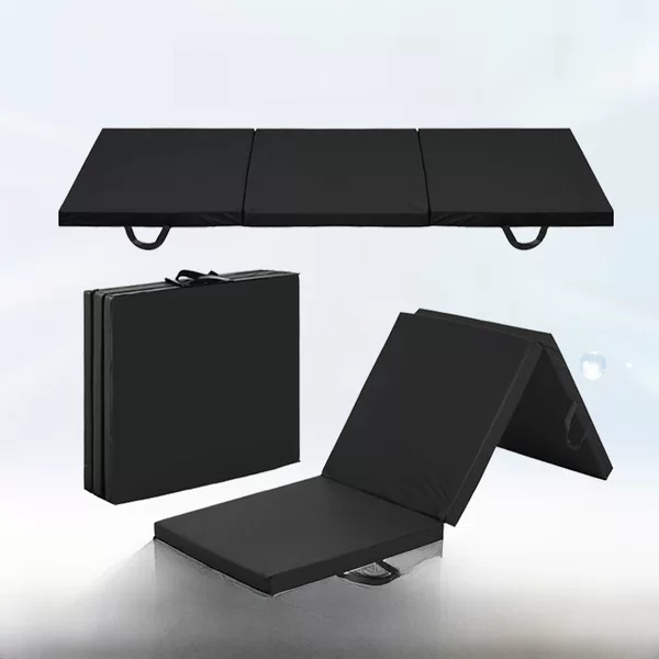Wholesale Folding Gymnastics Mat, Sit-Up Mat, Special Thickened Leather Yoga Mat for Student Physical Education Training