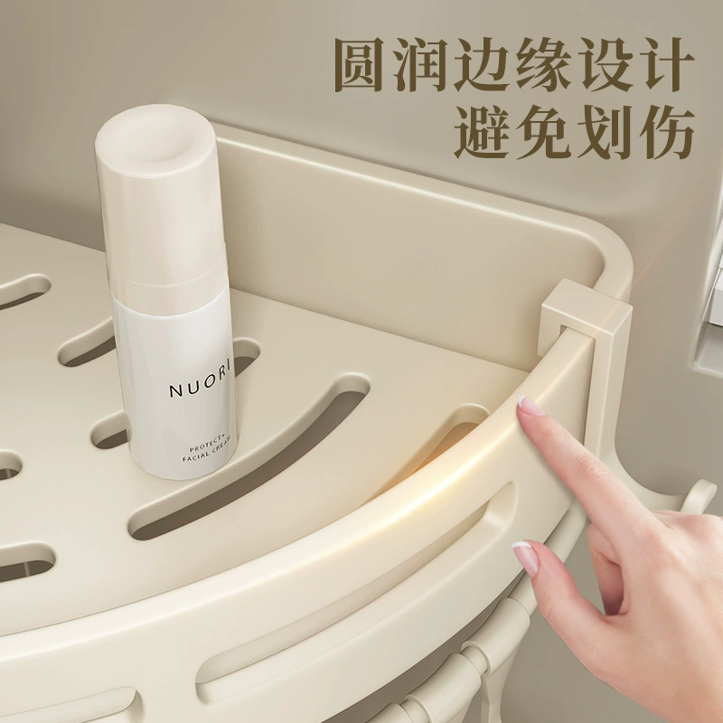 Сливочный ветер треугольная стойка для ванной комнаты без отверстий