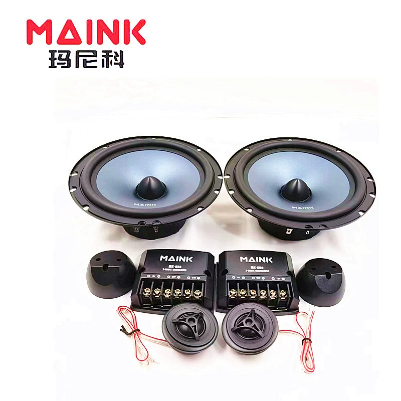 Производитель нового автомобильного стерео передняя дверь с двухдиапазонным динамиком Manini 6,5-дюймовый автомобильный динамик