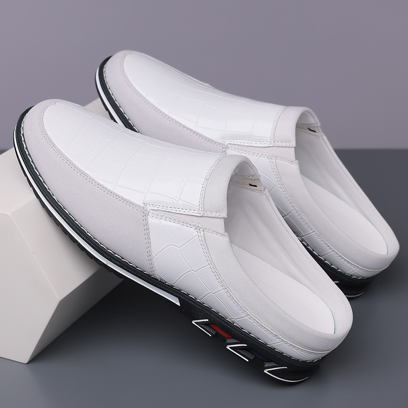 Comercio exterior zapatos de hombre tamaño grande 53 moda transfronteriza versátil zapatillas de hombre zapatillas de Wenzhou spot