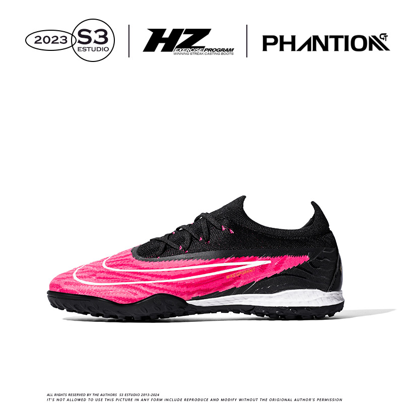 2309 uñas rotas negro rosa rojo