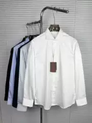 European Version 2025 New LP High-End Men's Business Casual Shirt - Minimalist Design Urban Long-Sleeve Button-Down Shirt