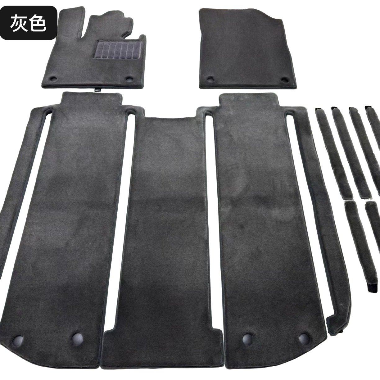 Pure wool car floor mats for Zunjie S800V, Xiangjie S9, TS7R, Zhijie V9, 6M8, Wenjie 9M7, cashmere carpet