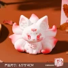Nine-tailed fox ornament-red