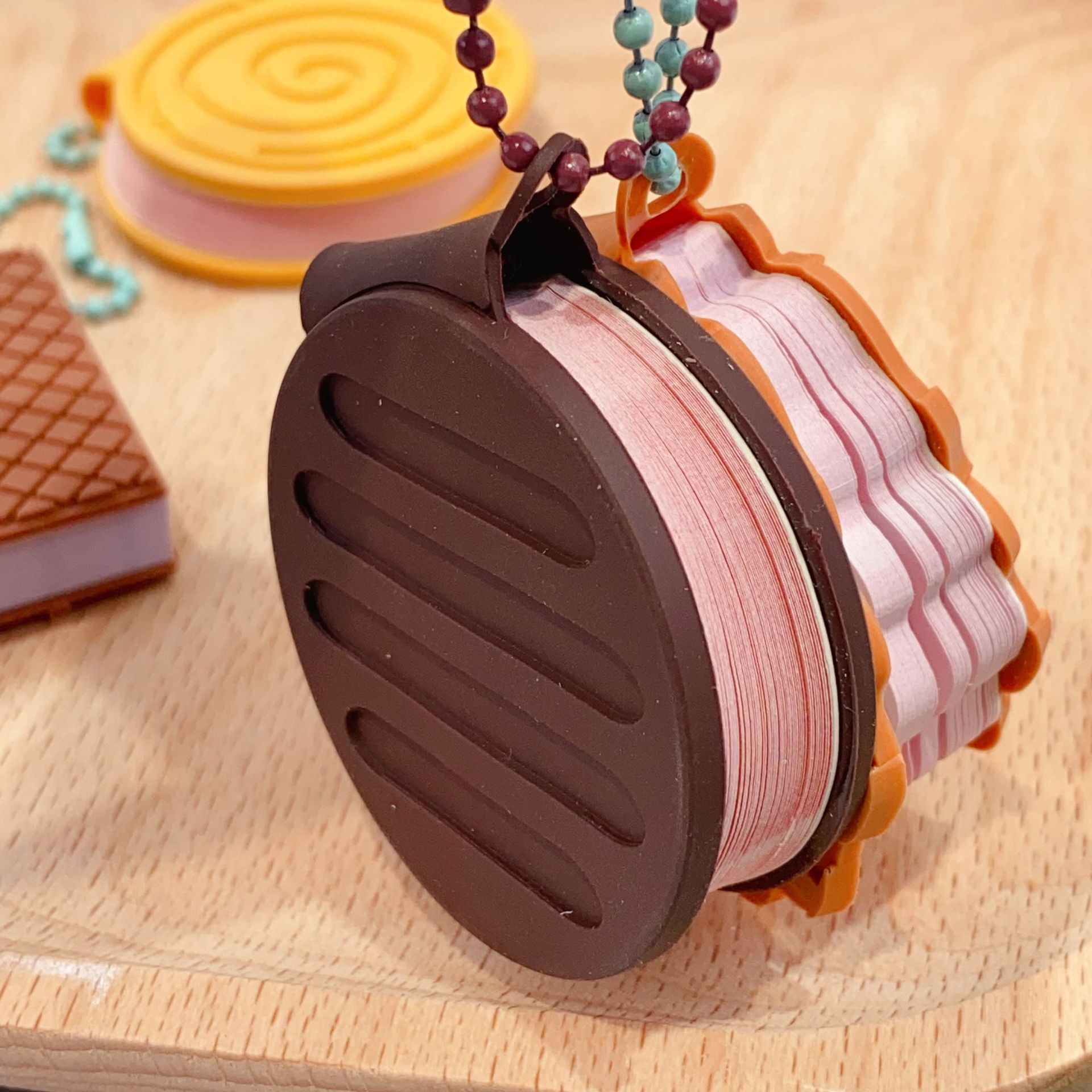 376g Weight Sticky Note Stationery Type 24 Pieces Per Pack Quantity Learning Occasion Bite a Cookie Pattern Cute Style 24 Pieces Per Pack Bite A Cookie Learning Cute Sticky Note 21