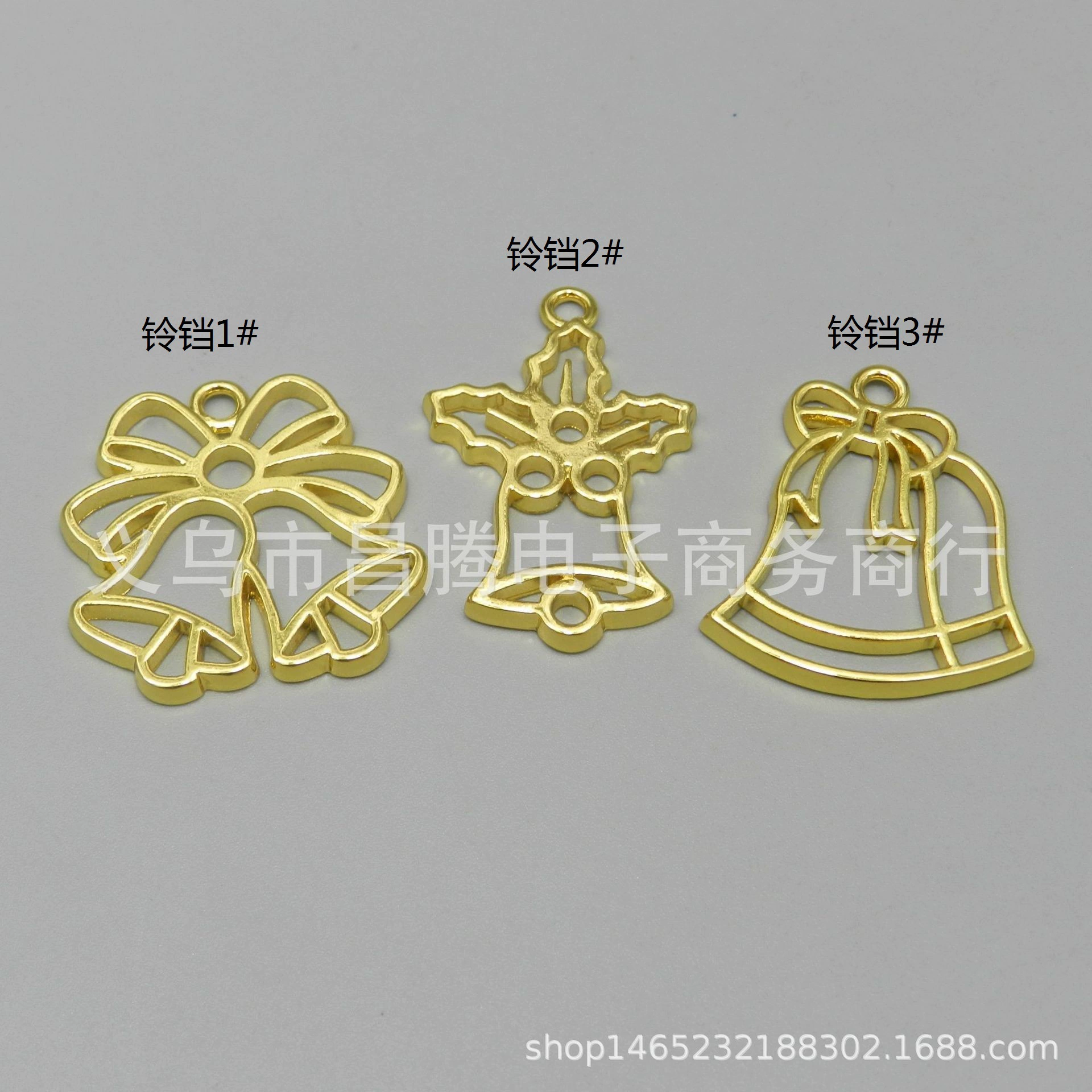 Сохраняющий цвет Рождественский колокол УФ эпоксидная граница смола клей металл полые границы DIY ювелирные аксессуары материал ручной работы