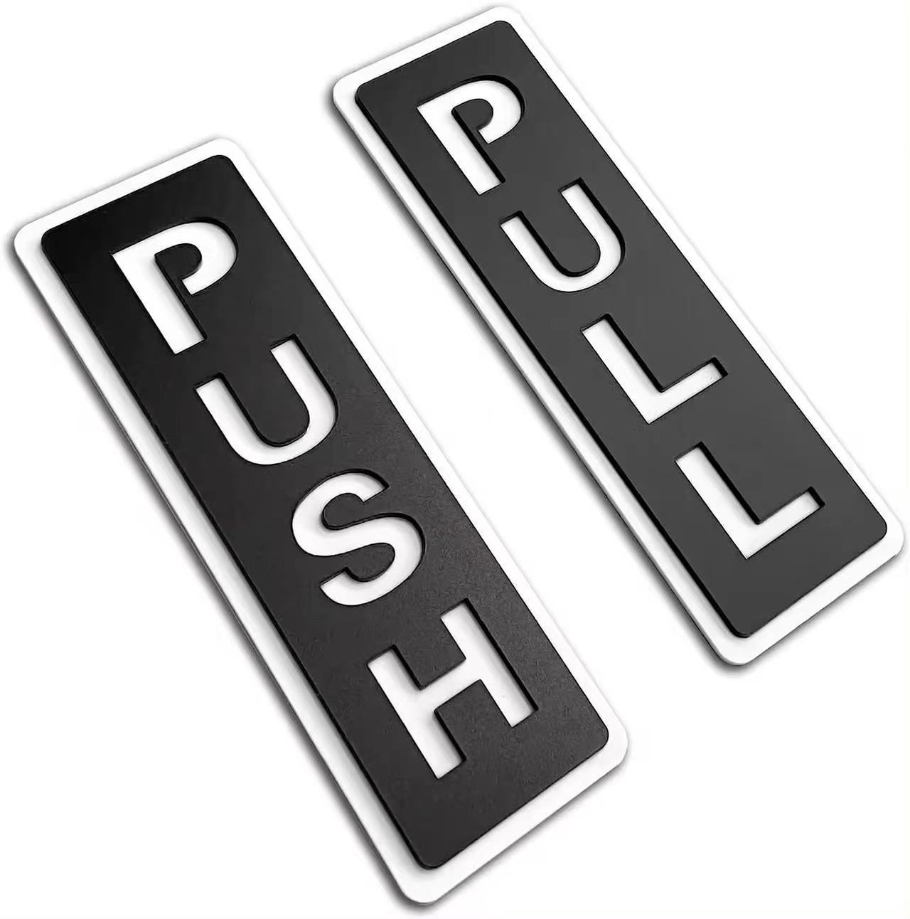 Pegatinas de puertas correderas PUSH y PULL transfronterizas