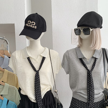 ŷ���� POLO�������˿��������֯��Ů�ļ�����΢͸�������� 7279