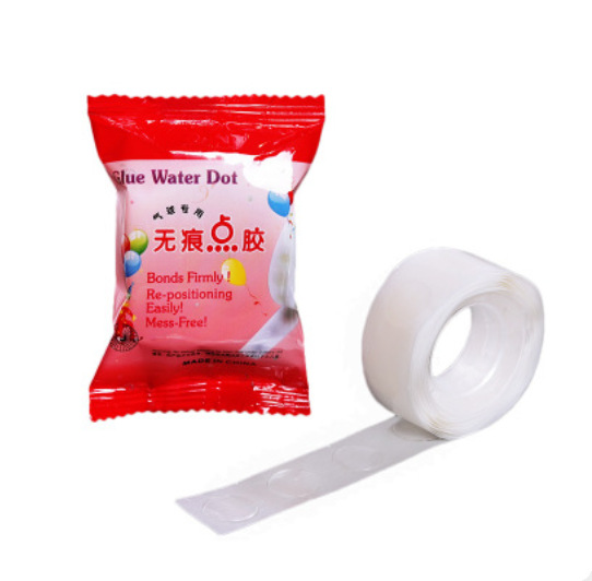 Decoración de la sala de bodas Pegatinas adhesivas sin costuras de boda, palabras felices, sin daño a la pared, cinta adhesiva, cinta adhesiva, nano cinta, Xinjiang 119C