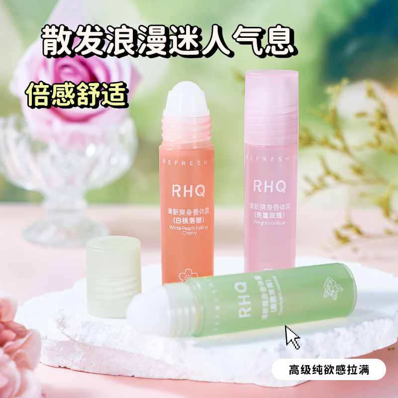 Fushiyi デオドラント ロールオン制汗剤 女性の脇の下の乾燥と長持ちするデオドラントで臭いを除去し、ロールオン制汗剤で制汗剤|undefined