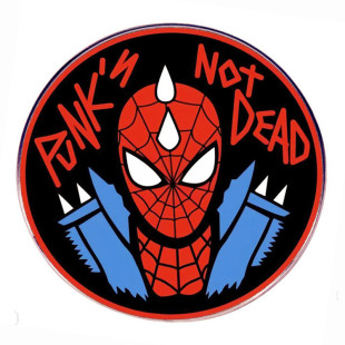 Vertical universe Spider Man brooch punk rock undead pin badge metal alloy badge accessories