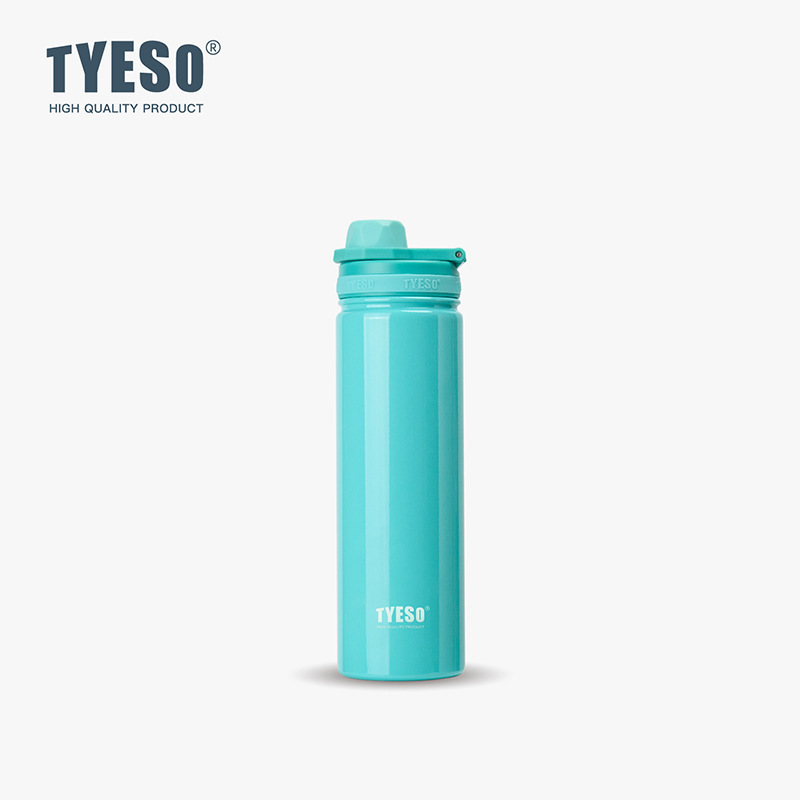 Taisuo 学生スポーツボトル TYESO ポータブルハンドルステンレス鋼ウォーターカップ INS 真空北欧スタイル二重層断熱カップ|undefined