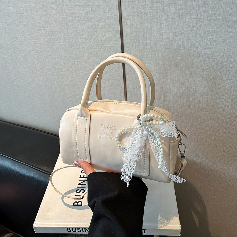 Retro Women's Shoulder Bag Versatile Boston Crossbody Handbag_voghion.com