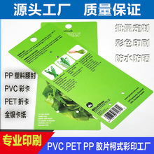 广东定制塑料pvc标签铭牌 Pet五金塑料异形卡片行李箱pp胶卡彩印