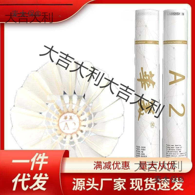 Smart Huamei A2 Badminton Training Competition Durable and Stable Free Shipping Badminton Qinghou Limai Taibo