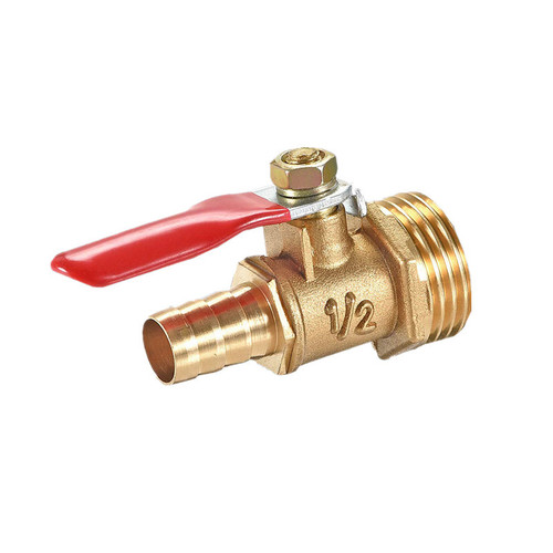 Water purifier drain valve 4-point threaded copper integrated valve filter hardware switch ball valve joint drain valve